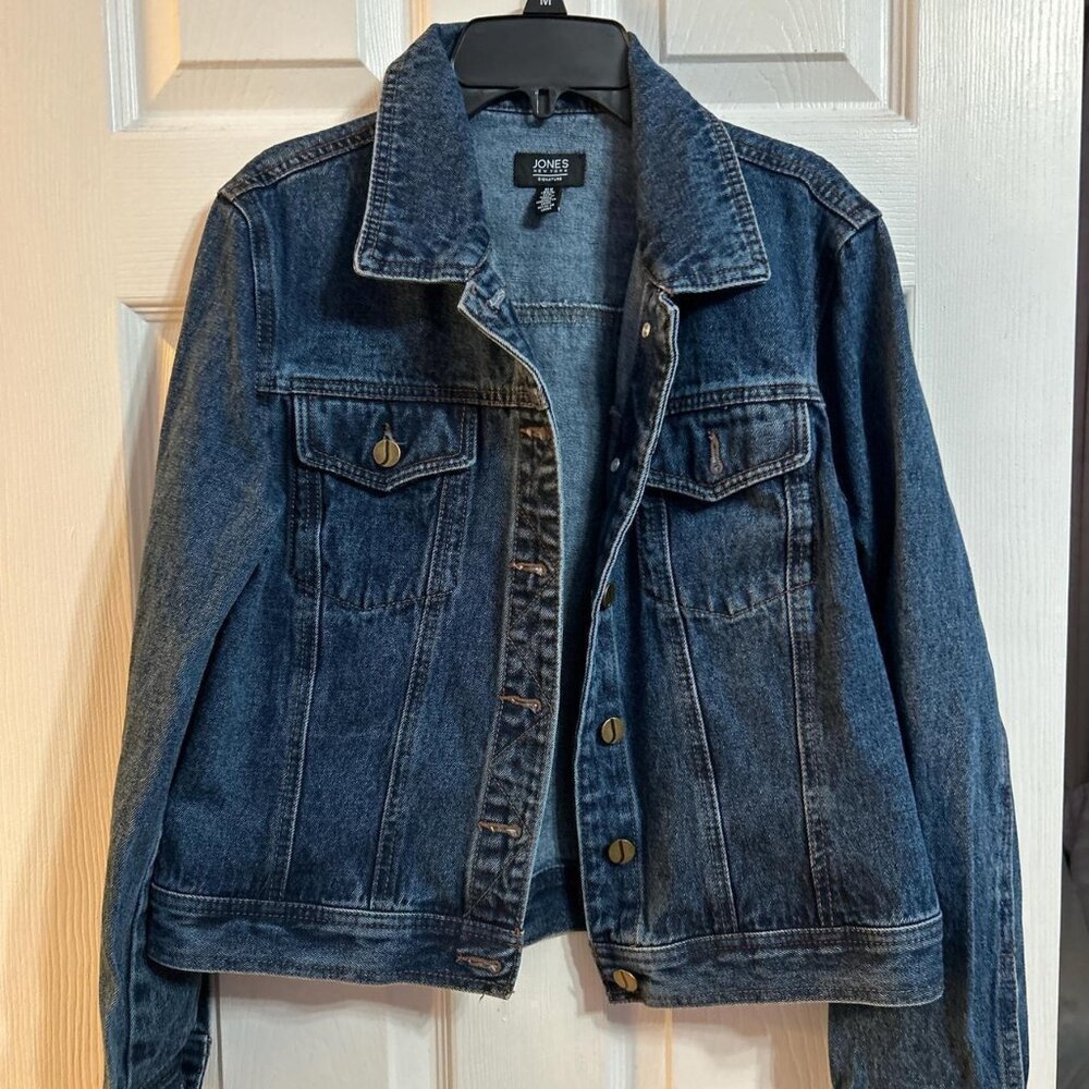Jones NY Jean Denim Jacket